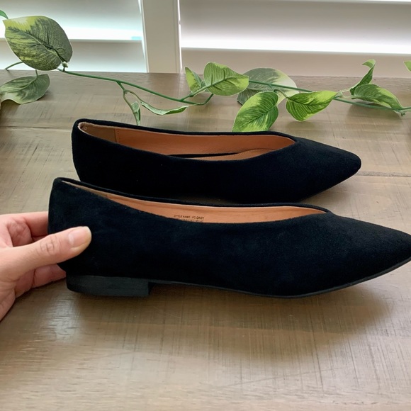 French connection point toe flats - Picture 4 of 7